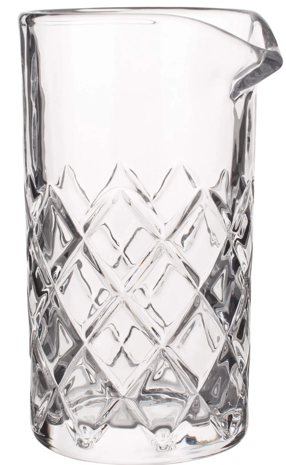 Barstuff Rührglas tall Diamantschliff, mit Ausgusslippe, Prime Bar - 770ml