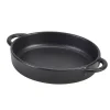 Barstuff Runde Schale Forge Steingut Gusseisen-Optik – 14,5 x 13 x 3 cm (6 Stk.)