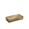 Barstuff Rustikale Holzkiste - 25x12x5cm