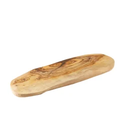 Barstuff Rustikale Platte aus Olivenholz - ca. 45x13cm
