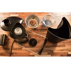 Barstuff Saftzentrifuge, Santos Juicer 50, 800 Watt, 7,5 Liter - schwarz