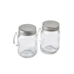 Barstuff Salz- und Pfefferstreuer Set im Mason Jar-Stil