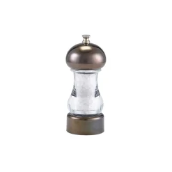 Barstuff Salz-/Pfeffermühle, Acryl, transparent, gunmetal black - 14cm
