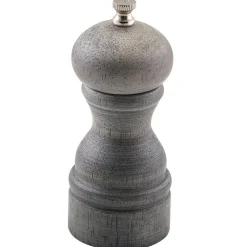 Barstuff Salz-/Pfeffermühle, Holz - grau (13cm)