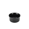 Barstuff Schale / Auflaufform Steingut schwarz - 50ml / 6,5cm (12 Stk.)