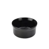 Barstuff Schale / Auflaufform Steingut schwarz - 170ml / 9,5cm (12 Stk.)