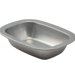 Barstuff Schale, Edelstahl vintage - 20x15x4,5cm