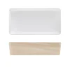 Barstuff Schale für Bento-Box Tokyo, Melamin, 34,8x18x7,8cm - Holzoptik (3 Stk.)