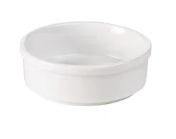Barstuff Schälchen flach, weiß - 140ml (6 Stk.)