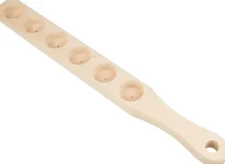 Barstuff Schnapslatte Holz, 50,5cm - inkl. 12 Shotgläser