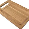 Barstuff Schneidebrett Eiche, Griff und Saftrille - 40x24,5cm