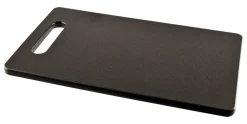 Barstuff Schneidebrett mit Griff, Polyethylen schwarz - 25x15x1cm