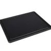 Barstuff Schneidebrett mit Saftrille, HDPE schwarz - 32,5x26,5x1,4cm