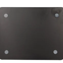 Barstuff Schneidebrett mit Saftrille, HDPE schwarz - 32,5x26,5x1,4cm