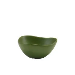 Barstuff Schüssel, dreieckig, Melamin, grün - 70ml / 7,5cm (24 Stk.)
