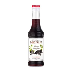 Barstuff Schwarze Johannisbeere - Monin Sirup Kleinflasche (0,25l)