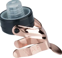 Barstuff Sekt- / Champagnerflaschenverschluss Secure Bottle Sealer - schwarz-kupferfarben