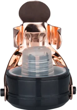 Barstuff Sekt- / Champagnerflaschenverschluss Secure Bottle Sealer - schwarz-kupferfarben