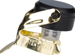 Barstuff Sekt- / Champagnerflaschenverschluss Secure Bottle Sealer - schwarz-goldfarben