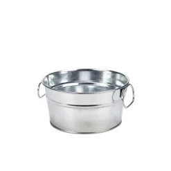 Barstuff Serviereimer, verzinkter Stahl - 15x8cm (6 Stk.)