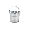 Barstuff Serviereimer, verzinkter Stahl - 10cm/500ml (12 Stk.)