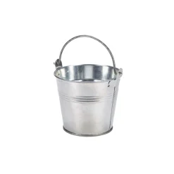 Barstuff Serviereimer, verzinkter Stahl - 10cm/500ml (12 Stk.)