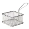 Barstuff Servierkörbchen Edelstahl - 9,5x9,5x6cm