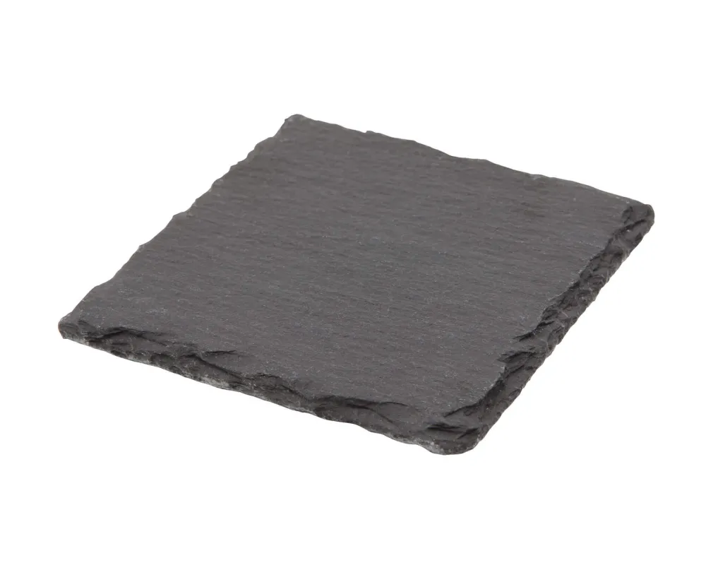 Barstuff Servierplatte Schiefer Quadrat - 10x10cm