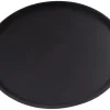 Barstuff Serviertablett, Glasfaserkunststoff, schwarz - 40cm