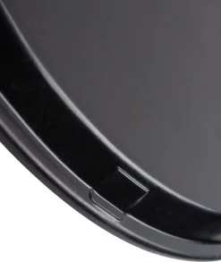 Barstuff Serviertablett, Glasfaserkunststoff, schwarz - 40cm