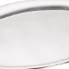 Barstuff Serviertablett oval, Edelstahl matt - 19,5x15cm