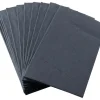Barstuff Servietten, Duni, 33x33cm, 1/8 Falz, 3-lagig, schwarz - 250 Stk.