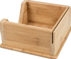 Barstuff Serviettenhalter Bambus - für Mini Cocktailservietten