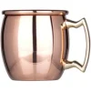 Barstuff Shotglas / Mini Moscow Mule Becher, Edelstahl kupferfarben - ca. 60ml