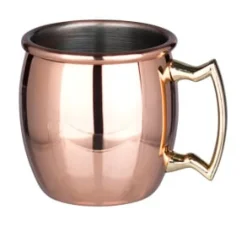 Barstuff Shotglas / Mini Moscow Mule Becher, Edelstahl kupferfarben - ca. 60ml