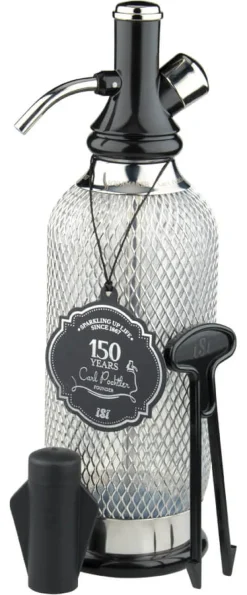 Barstuff Soda Siphon Classic, mit Netz, iSi - 1l