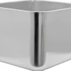 Barstuff Spülbecken CNS 40x40x30cm - 1 1/2"