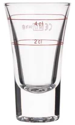 Barstuff Stamper Dublino - 57ml, 2+4cl geeicht (6 Stk.)