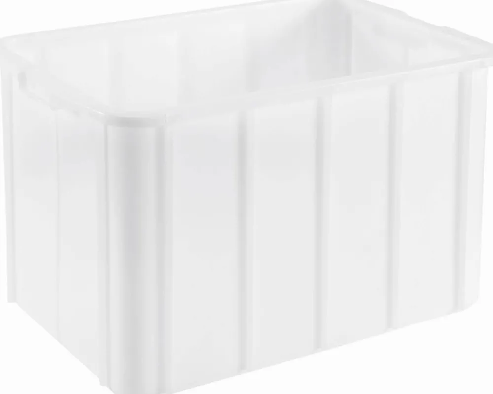 Barstuff Stapel- und Transportbehälter Classic weiß - 660x450x410mm (96l)