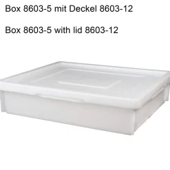Barstuff Stapel- und Transportbehälter Classic weiß - 515x445x110mm (18l)