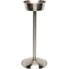 Barstuff Ständer für Flaschenkühler/Weinkühler, Edelstahl gebürstet - 57x25cm