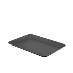 Barstuff Tablett, Edelstahl vintage schwarz - 31,5x21,5cm