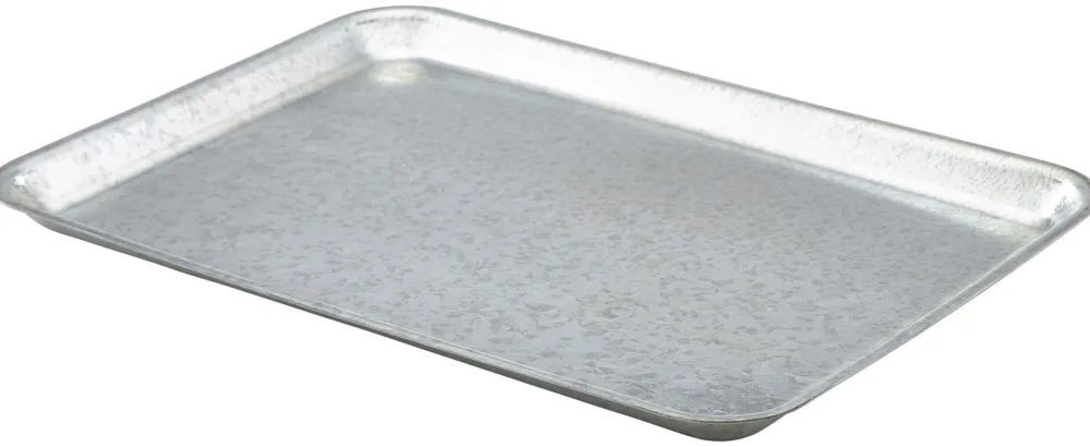 Barstuff Tablett, galvanisierter Stahl - 37x26,5cm