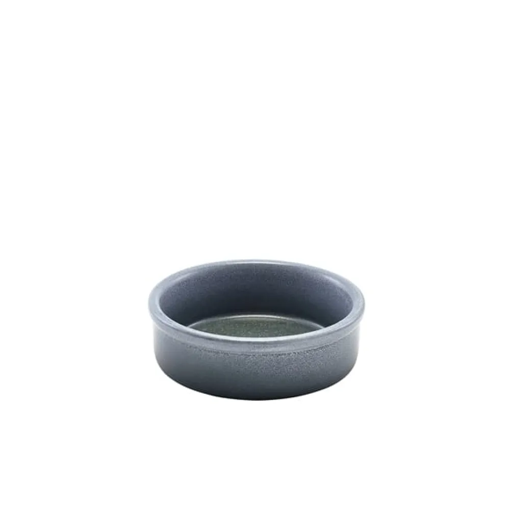 Barstuff Tapas-Schale Forge Steingut graphitgrau – 10 cm (6 Stk.)