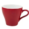 Barstuff Tasse Tulip rot - 180ml (6 Stk.)
