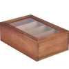 Barstuff Teebox aus Akazienholz - 30x20x10 cm