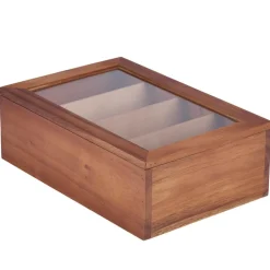 Barstuff Teebox aus Akazienholz - 30x20x10 cm