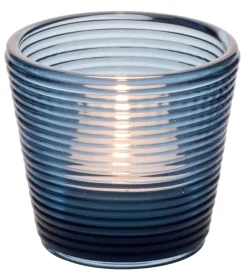 Barstuff Teelichthalter, konisch - blau