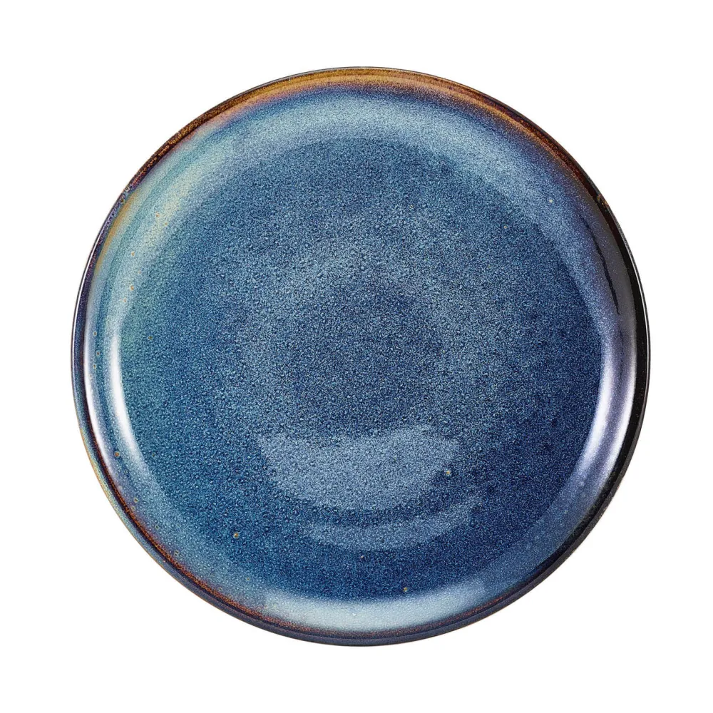 Barstuff Teller Terra Aqua Blue - 19cm (6 Stk.)