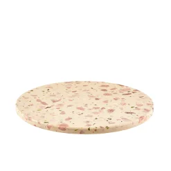 Barstuff Terrazzoplatte, rund - 33cm
